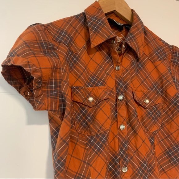 Harley-Davidson | Button Up Tee Shirt - Picture 2 of 13